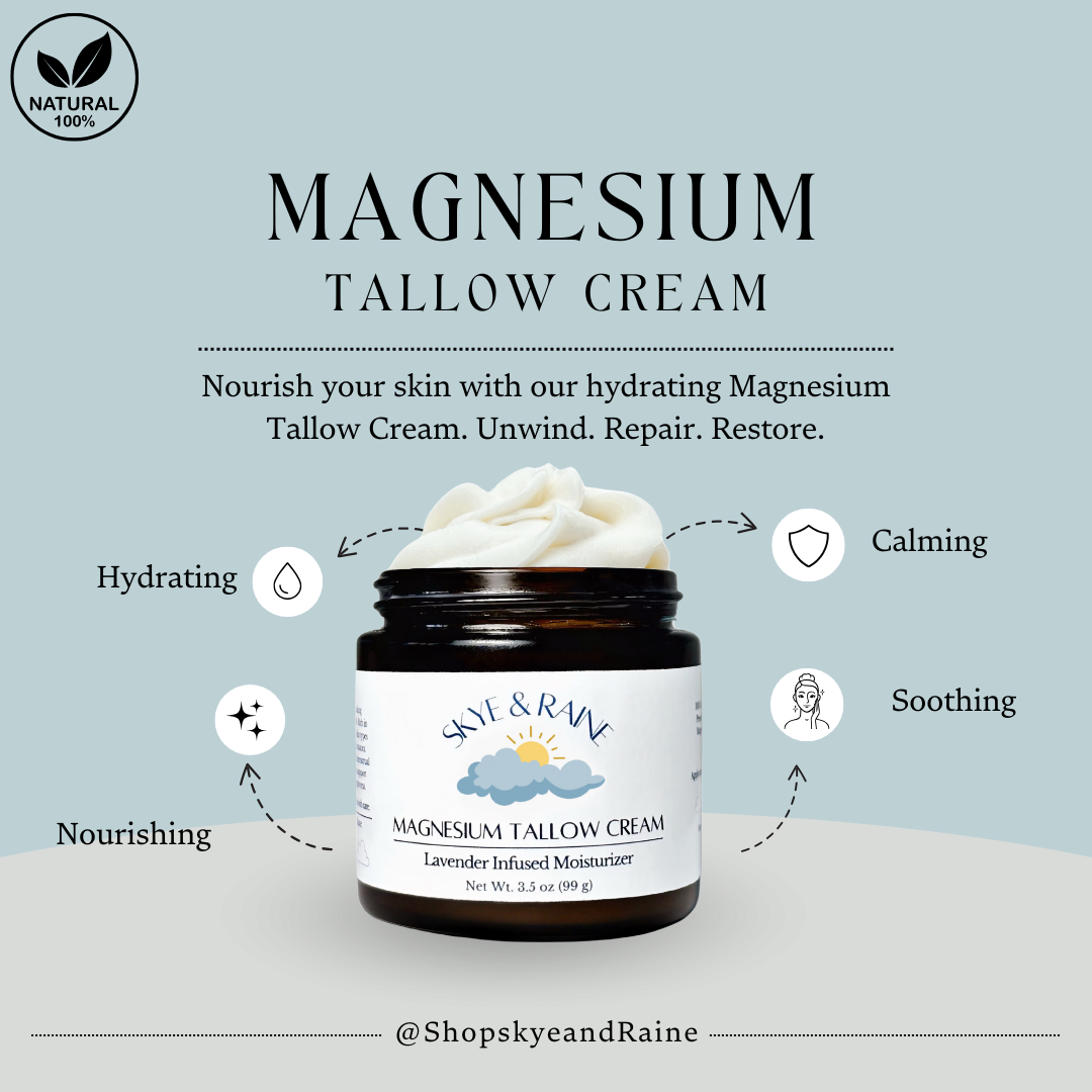 Whipped Magnesium Tallow Moisturizer (3.5oz)